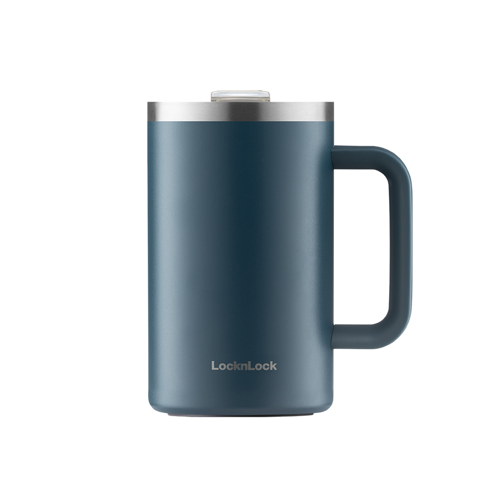 Ca Nước Giữ Nhiệt LocknLock Flat Table Mug 730ml - 3 màu (Xanh Cổ Vịt, Tím, Vàng) - LHC4320, , large image number 5